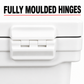 Techniice Classic Ice box 60L White Blue *FREE 6 REUSABLE DRY ICE PACKS VALUES $37* PRE-ORDER NOW FOR SEPTEMBER DISPATCH