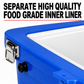 Techni Ice Classic Ice box 100L White Blue *FREE 12 REUSABLE DRY ICE PACKS VALUES $66 * PRE-ORDER NOW FOR SEPTEMBER DISPATCH