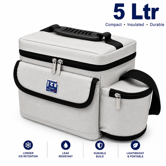 Techni Ice High Performance Cooler Bag 5L Grey *PRE-ORDER NOW FOR AUGUST DISPATCH