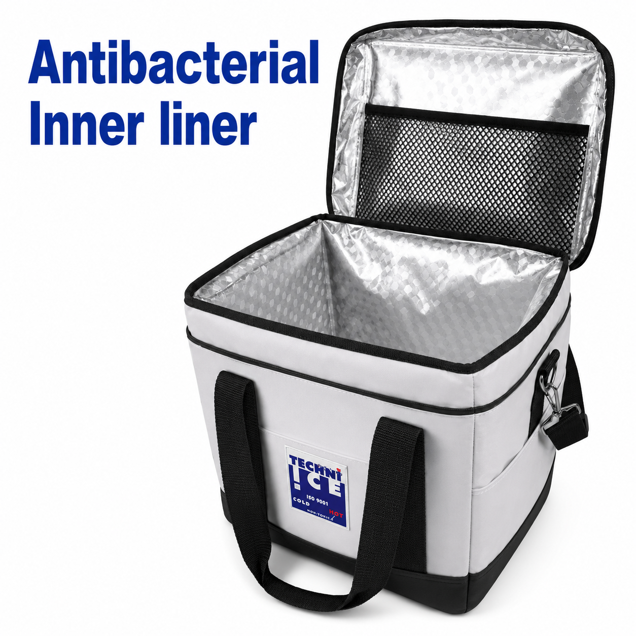 13L Techni Ice High Performance Cooler Bag Grey *FREE 3 REUSABLE DRY ICE PACKS VALUES $25* PRE-ORDER NOW FOR SEPTEMBER DISPATCH
