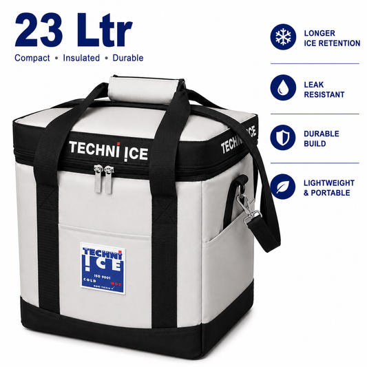 23L Techni Ice High Performance Cooler Bag Grey *PRE-ORDER NOW FOR AUGUST DISPATCH