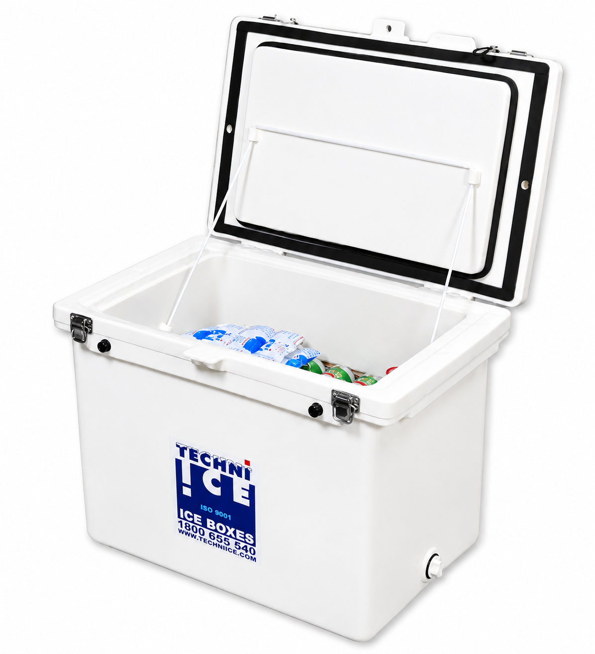 Techniice Classic Ice box 80L White  *FREE 12 REUSABLE DRY ICE PACKS VALUES $66 * PRE-ORDER NOW FOR SEPTEMBER DISPATCH