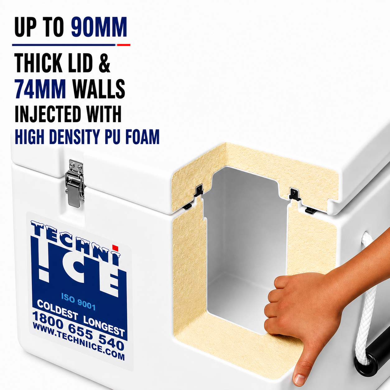 Techni Ice Signature Series Icebox 35L with Heavy Duty Wire Basket*PRE-ORDER NOW FOR SEPTEMBER DISPATCH