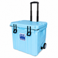 Techni Ice Signature Hybrid Premium Ice Box 35L Light Blue Wheels with Wheels & Telescopic Travel Handle *FREE 6 REUSABLE DRY ICE PACKS VALUES $37* PRE-ORDER NOW FOR SEPTEMBER DISPATCH