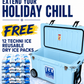 Techni Ice Signature Hardcore Icebox 75L Light Blue Wheels *FREE 12 REUSABLE DRY ICE PACKS VALUES $66 * PRE-ORDER NOW FOR SEPTEMBER DISPATCH