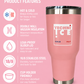 Techni Ice 900ml (30 oz.) Travel Tumbler Desert Rose+3 Free Techni Ice Reusable Dry Ice Packs