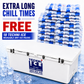 Techniice Classic Ice box 200L White LONG *FREE 18 REUSABLE DRY ICE PACKS VALUES $103 * PRE-ORDER NOW FOR SEPTEMBER DISPATCH