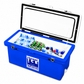 Techniice Classic Ice box 70L White Blue Long *FREE 12 REUSABLE DRY ICE PACKS VALUES $66* PRE-ORDER NOW FOR SEPTEMBER DISPATCH