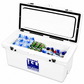 Techniice Classic Ice box 70L White Long *FREE 12 REUSABLE DRY ICE PACKS VALUES $66* PRE-ORDER NOW FOR SEPTEMBER DISPATCH
