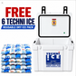 Classic Hybrid Ice box 25L White *FREE 6 REUSABLE DRY ICE PACKS VALUES $37* PRE-ORDER NOW FOR NOVEMBER DISPATCH