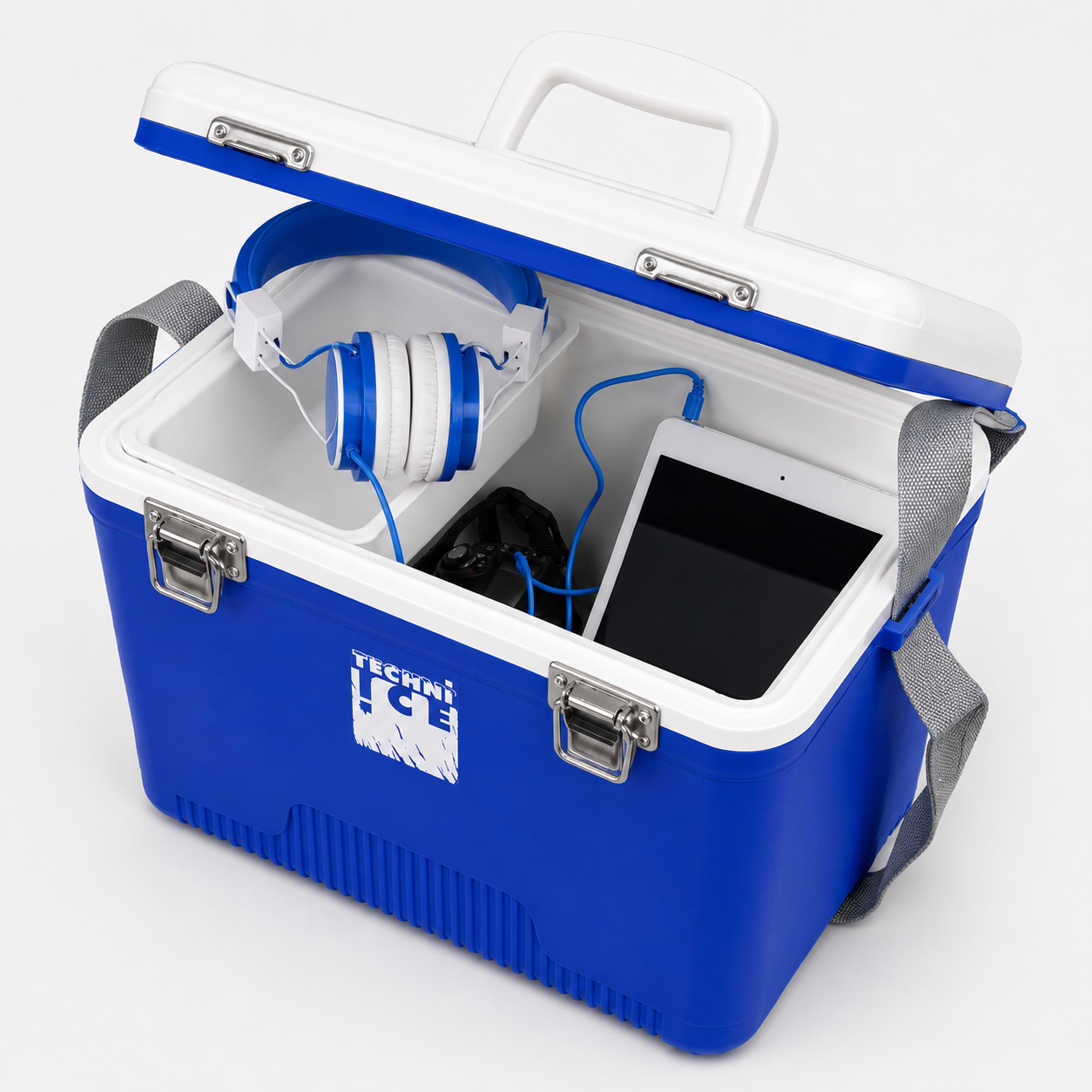Compact Series Ice Box 18L White Blue *FREE 3 REUSABLE DRY ICE PACKS VALUES $25 *PRE-ORDER NOW FOR AUGUST DISPATCH