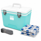 Compact Series Ice Box 12L White Aqua*FREE 3 REUSABLE DRY ICE PACKS VALUES $25 *PRE-ORDER NOW FOR AUGUST DISPATCH