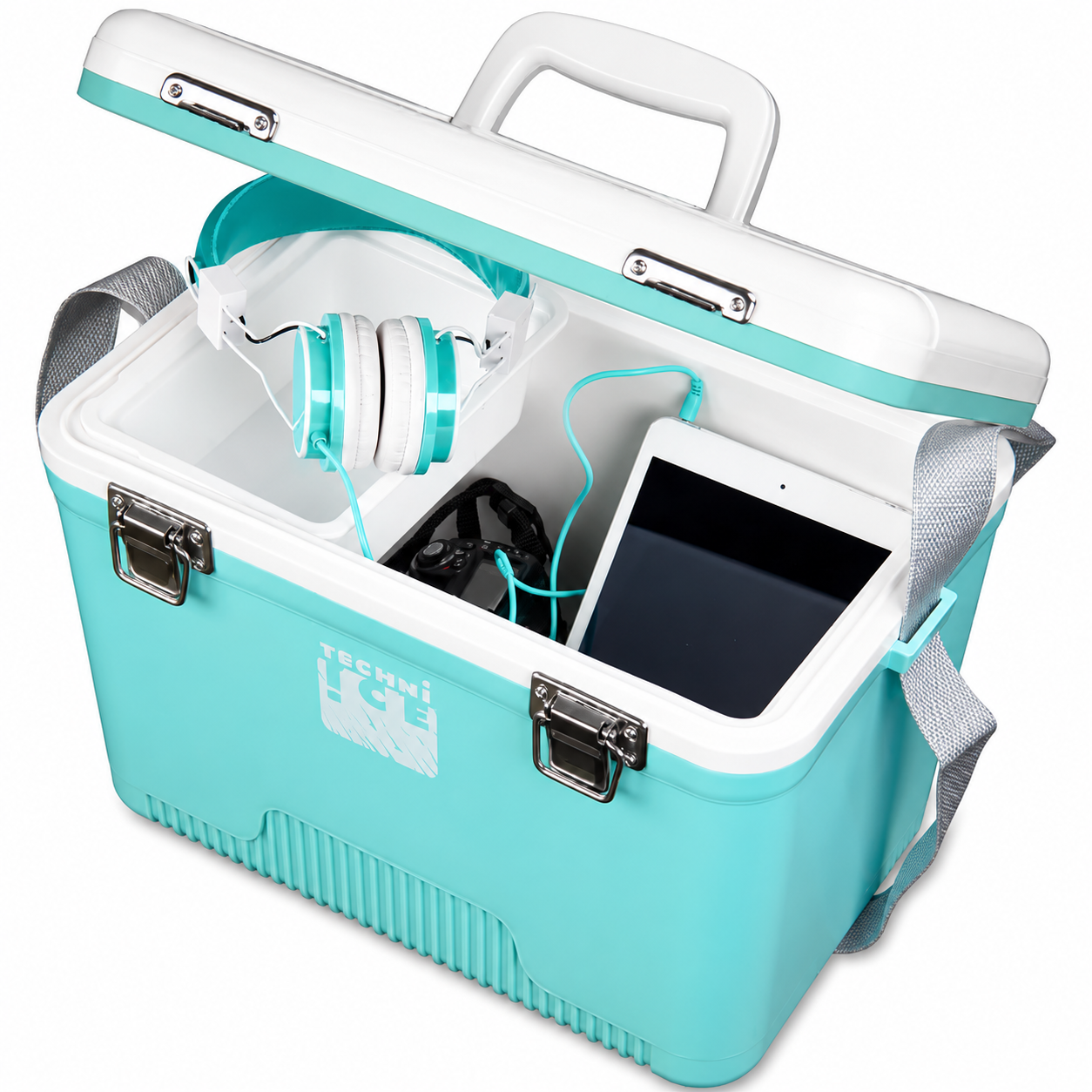Compact Series Ice Box 18L White Aqua*FREE 3 REUSABLE DRY ICE PACKS VALUES $25 *PRE-ORDER NOW FOR AUGUST DISPATCH