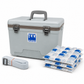 Compact Series Ice Box 12L Grey*FREE 3 REUSABLE DRY ICE PACKS VALUES $25  *FRESH STOCK JUST ARRIVED