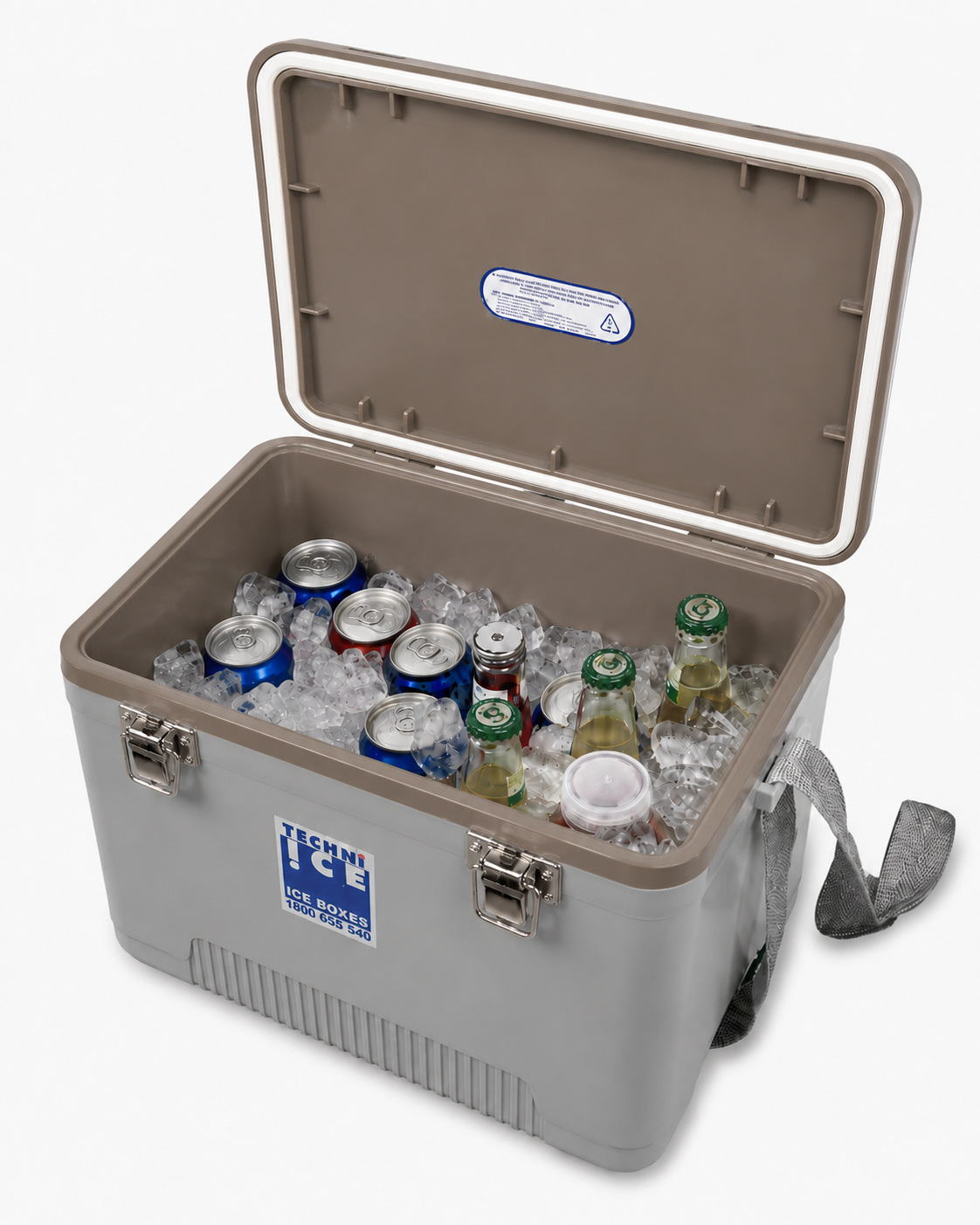 Compact Series Ice Box 12L Grey*FREE 3 REUSABLE DRY ICE PACKS VALUES $25  *FRESH STOCK JUST ARRIVED