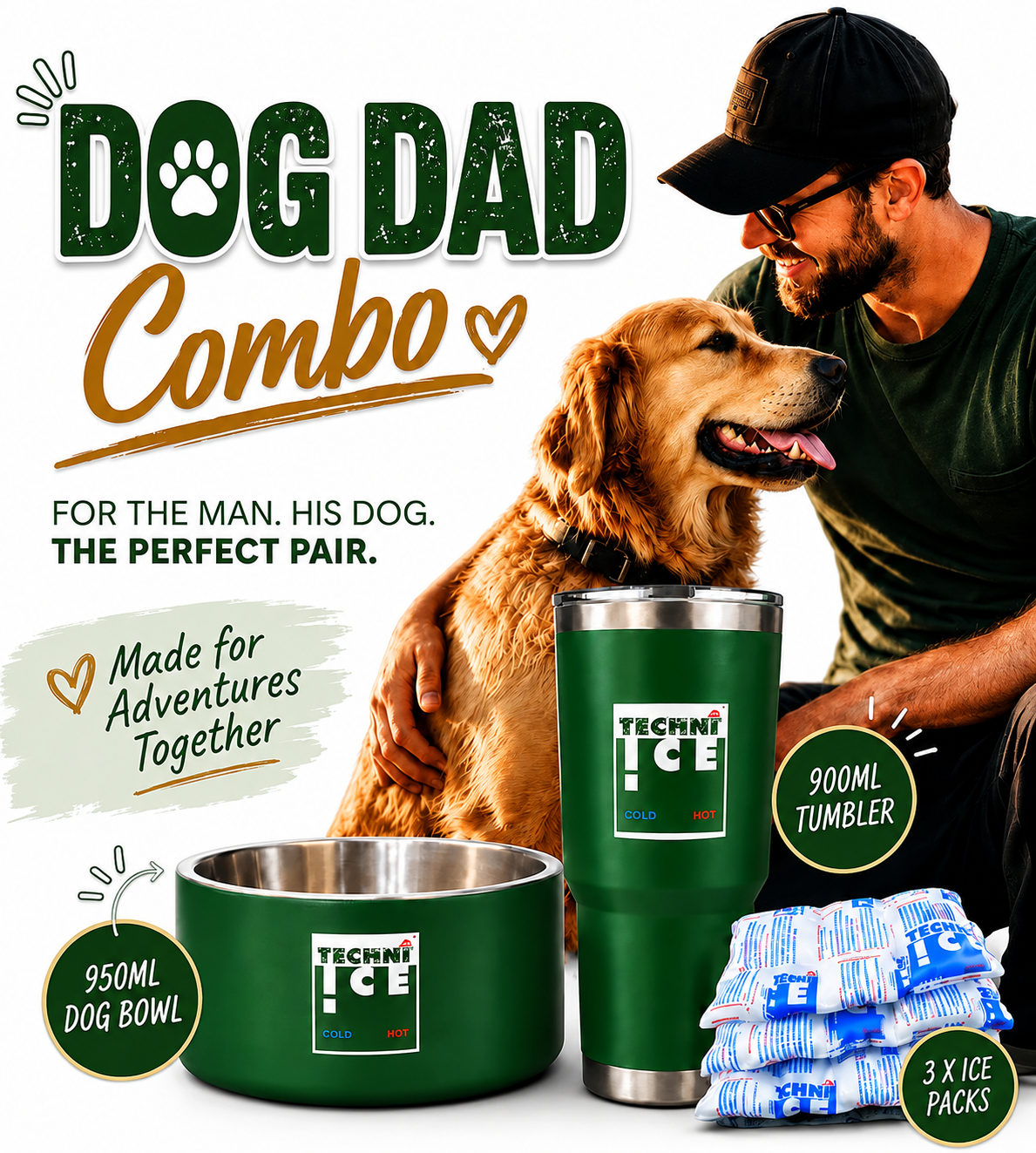 Dog & Dad Combo