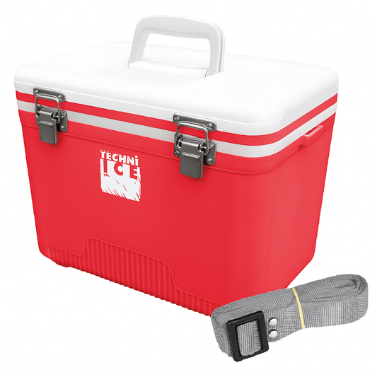Compact Series Ice Box 12L White Red *FRESH STOCKS JUST ARRIVED *PRE-ORDER NOW FOR NOVEMBER DISPATCH