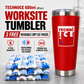 Techni Ice 600ml (20 oz.)Worksite Tumbler Lava Red + 3 Free Techni Ice Reusable Dry Ice Packs