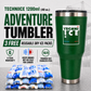 Techni Ice 1200ml (40 oz.) Adventure Tumbler  Outback Green+3 Free Techni Ice Reusable Dry Ice Packs
