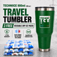 Techni Ice 900ml (30 oz.) Travel Tumbler  Outback Green+3 Free Techni Ice Reusable Dry Ice Packs