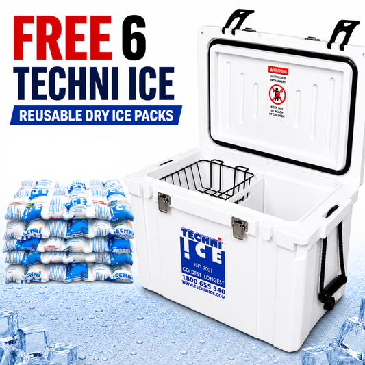 45L Classic Hardcore White *FREE 6 REUSABLE DRY ICE PACKS VALUES $37* PRE-ORDER NOW FOR SEPTEMBER DISPATCH