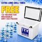 Techniice Classic Ice box 80L White  *FREE 12 REUSABLE DRY ICE PACKS VALUES $66 * PRE-ORDER NOW FOR SEPTEMBER DISPATCH