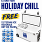 Techni Ice Signature Hardcore Ice box 120L White Wheels *FREE 12 REUSABLE DRY ICE PACKS VALUES $66* PRE-ORDER NOW FOR SEPTEMBER DISPATCH