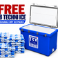 Classic Ice box 150L White Blue *FREE 18 REUSABLE DRY ICE PACKS VALUES $103* PRE-ORDER NOW FOR OCTOBER DISPATCH