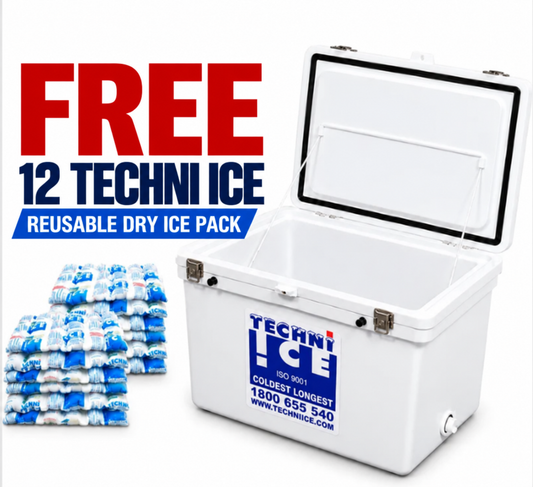 Classic Ice box 120L White *FREE 12 REUSABLE DRY ICE PACKS VALUES $66* PRE-ORDER NOW FOR OCTOBER DISPATCH