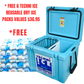 Techniice Classic Hybrid Ice box 25L Light Blue *FREE 6 REUSABLE DRY ICE PACKS VALUES $37 *PRE-ORDER NOW FOR JUNE DISPATCH
