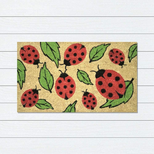 Ladybird PVC Coir Doormat