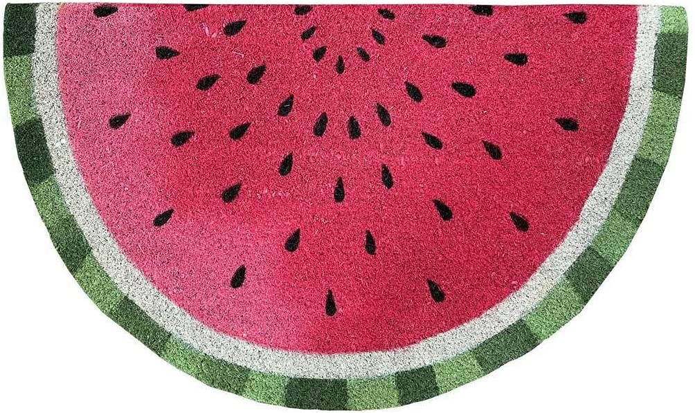 Watermelon Half Moon Doormat