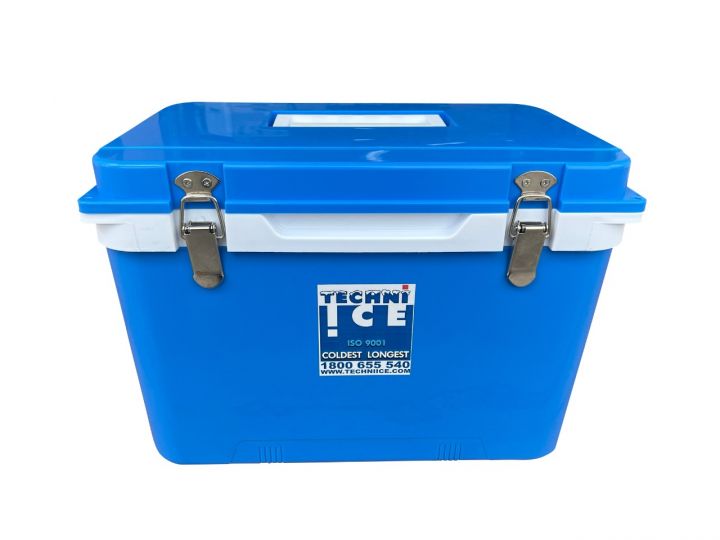 Compact Hardcore Ice Box 13L Blue Techni Ice