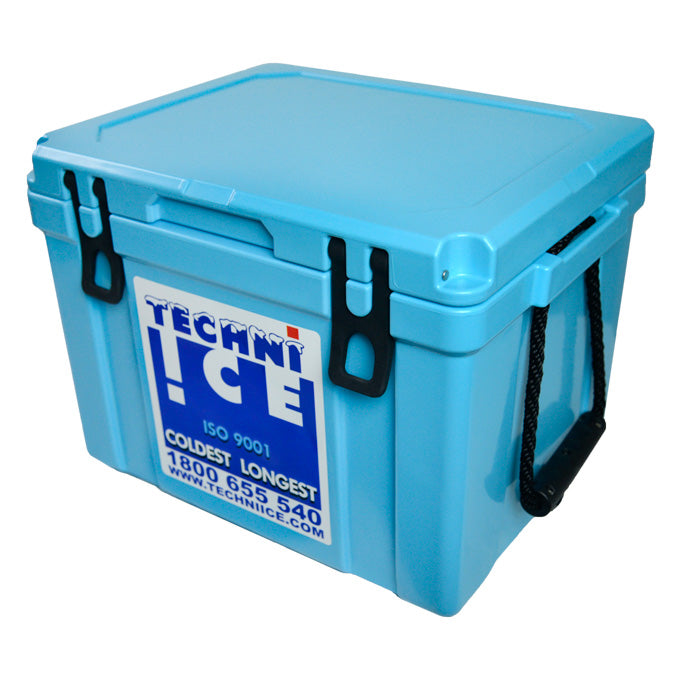 Techniice Classic Hybrid Ice box 25L Light Blue *PREORDER FOR JULY DISPATCH *FREE 6 REUSABLE DRY ICE PACKS VALUES $32.95