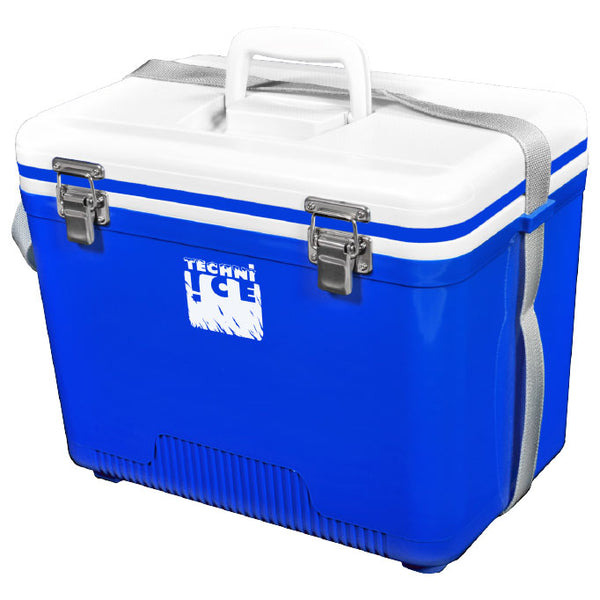 Compact Series Ice Box 18L White Blue – Techni Ice