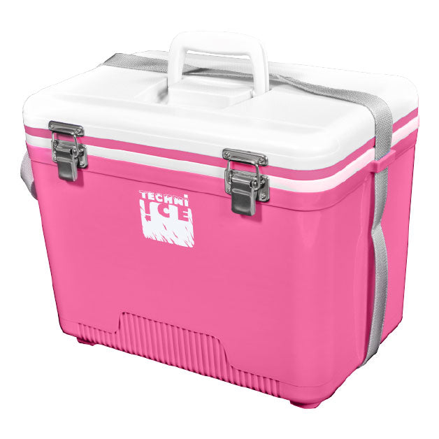 Compact Series Ice Box 18L White Pink – Techni Ice