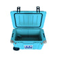 Techni Ice Signature Hardcore Premium Ice Box 55L Light Blue with Wheels *PREORDER FOR JUNE DISPATCH *FREE 6 REUSABLE DRY ICE PACKS VALUES $32.95