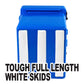Techniice Classic Ice box 40L White Blue * FRESH STOCK JUST ARRIVED *FREE 6 REUSABLE DRY ICE PACKS VALUES $32.95