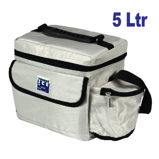 Techni Ice High Performance Cooler Bag 5L Grey *FRESH STOCK JUST ARRIVED